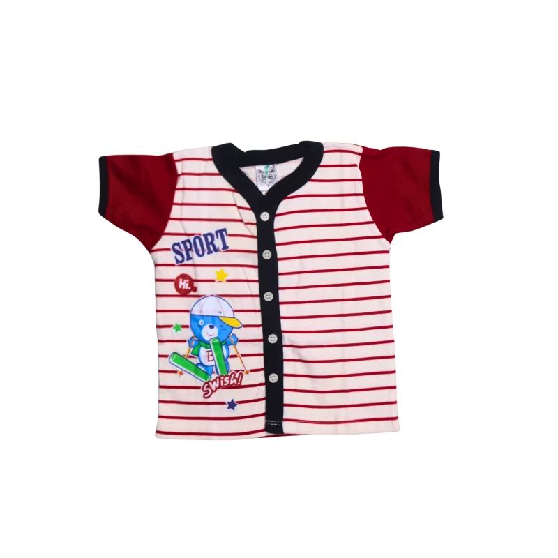 Boys’ Striped Baseball T-Shirt Set