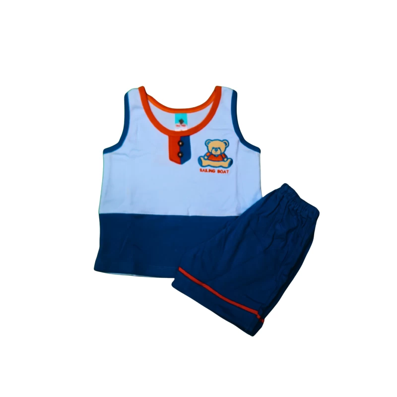 Kids Summer Tank Top & Shorts Set