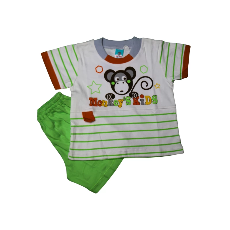 Monkeys Kids T-Shirt & Shorts Set