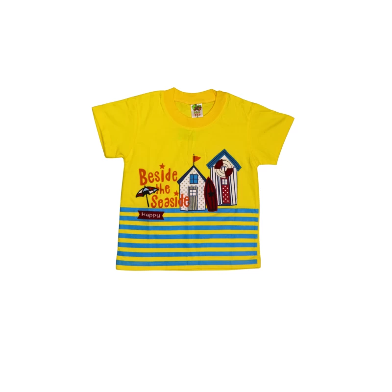 Beach Vibes Kids T-Shirt & Shorts Set – Beachside Theme