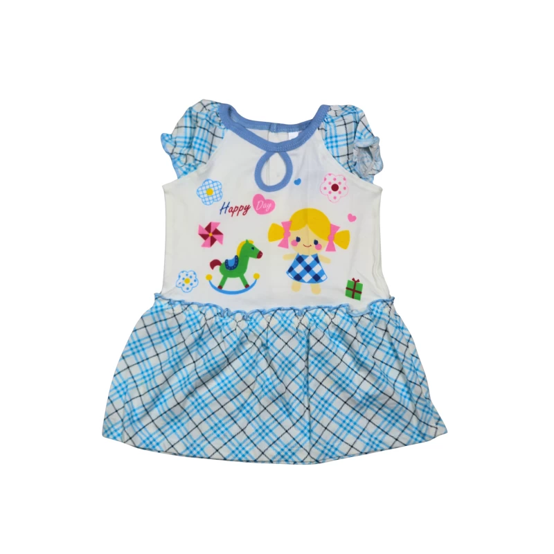 Kids’ Colorful Print Dress