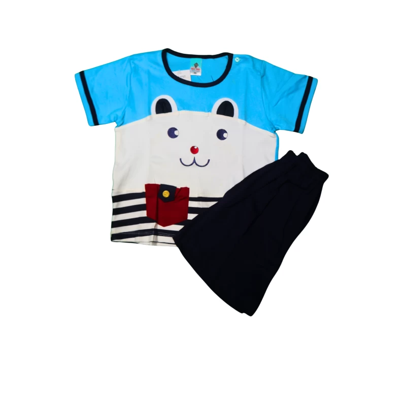 Kids Bunny Face Graphic T-Shirt