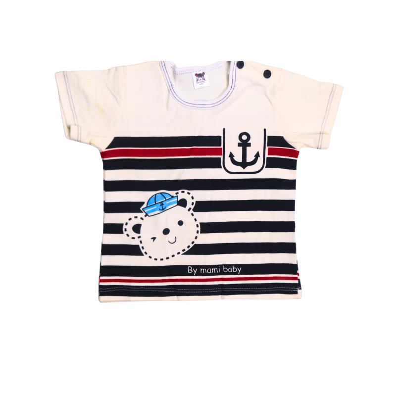Kids Nautical Sailor Theme T-Shirt & Shorts Set